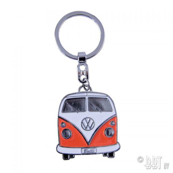 Presentartiklar Nyckelringar med de Skylten av VW T1 Buss – orange www.vwdelar.se