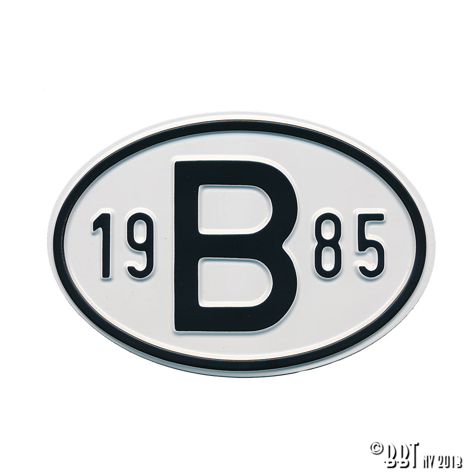 Emblem/Skyltar Skylt D 1962 www.vwdelar.se