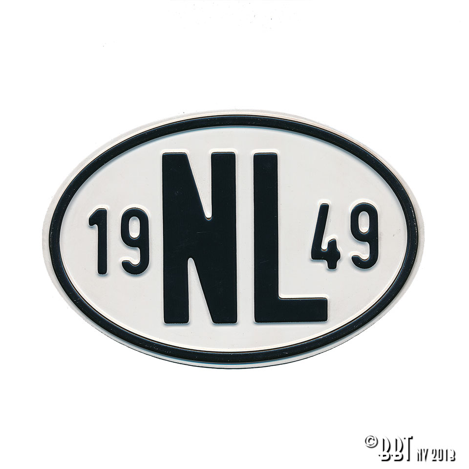 Emblem/Skyltar Skylt B 1959 www.vwdelar.se