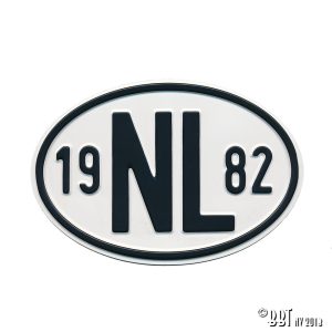 Emblem/Skyltar Skylt NL 1982 www.vwdelar.se