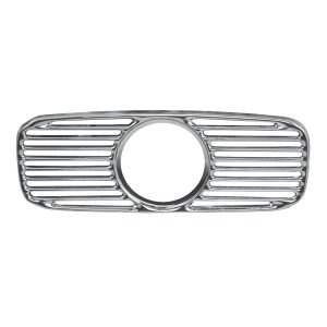 Instrumentbräda Instrumentgrill med hål för klocka, krom www.vwdelar.se