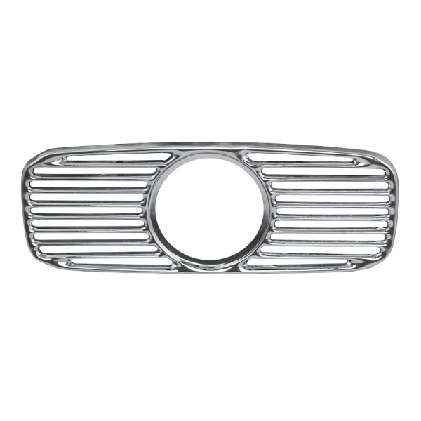 Instrumentbräda Instrumentgrill med hål för klocka, krom www.vwdelar.se