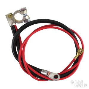 Elektronik Batterikabel svart 540 mm, röd 980 mm www.vwdelar.se