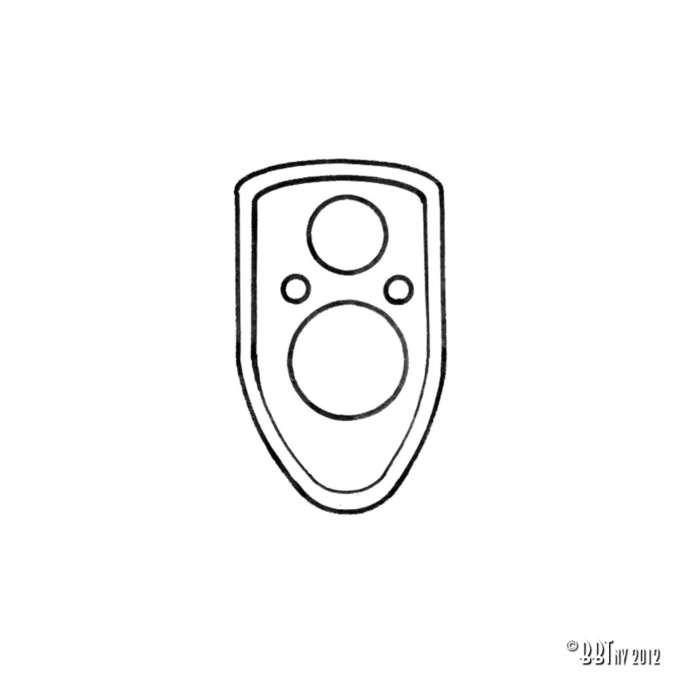 Gummilister Tätning till handtag baklucka www.vwdelar.se