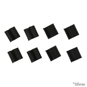 Gummilister Clips för utvändig skraplist fönster, 8  stycken, för en bil www.vwdelar.se