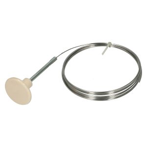 Gasvajer Huv vajer till bagagelucka, bakelite elfenben www.vwdelar.se