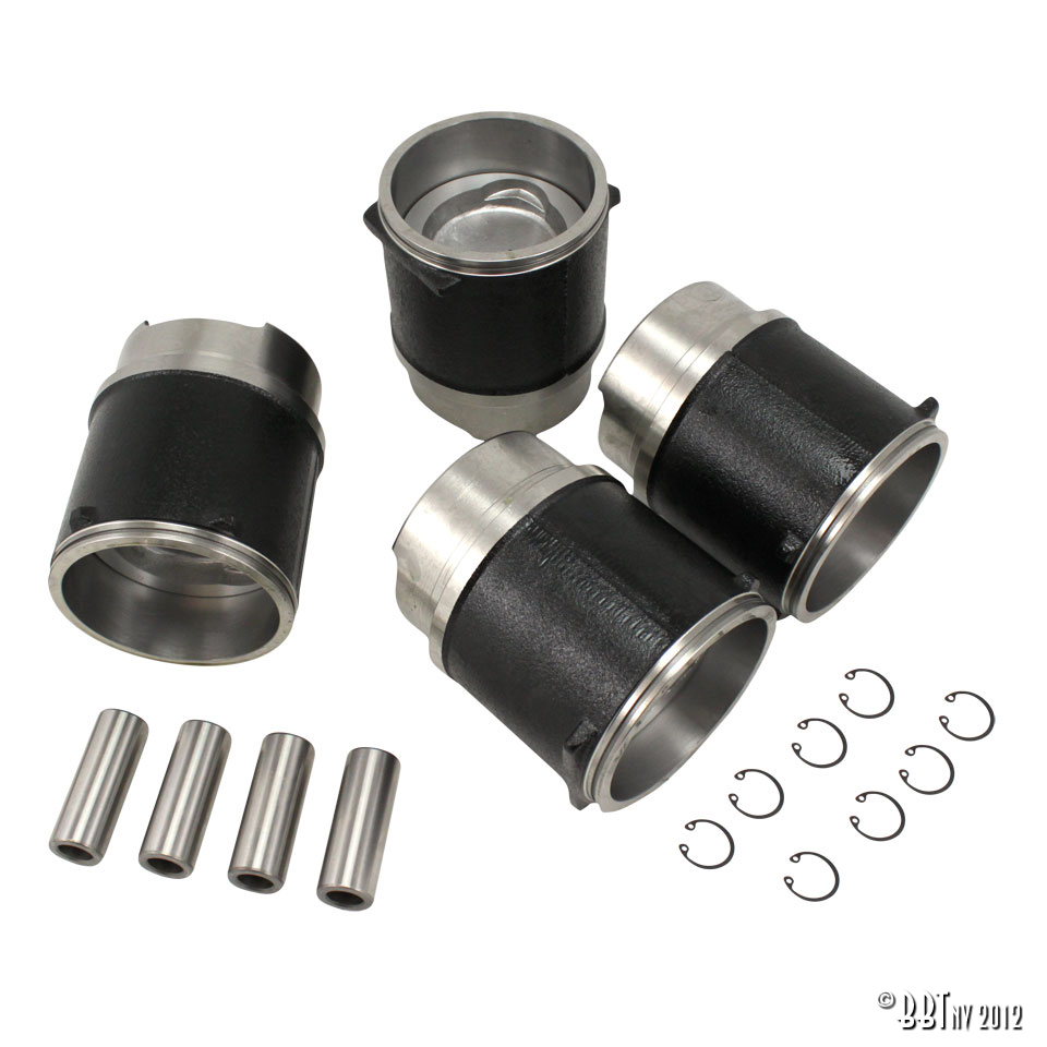 Cylinder/Kolvsats Cylindersats, gjuten, övre 94,00 mm – lägre 89,50 mm www.vwdelar.se