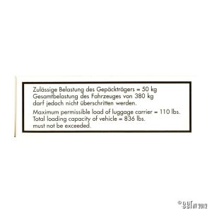 Dekaler Klistermärke, takräcke www.vwdelar.se